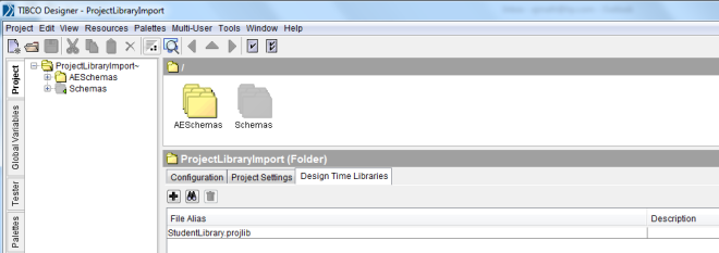 TIBCO LibraryBuilder: Create , Import Design Time Libraries